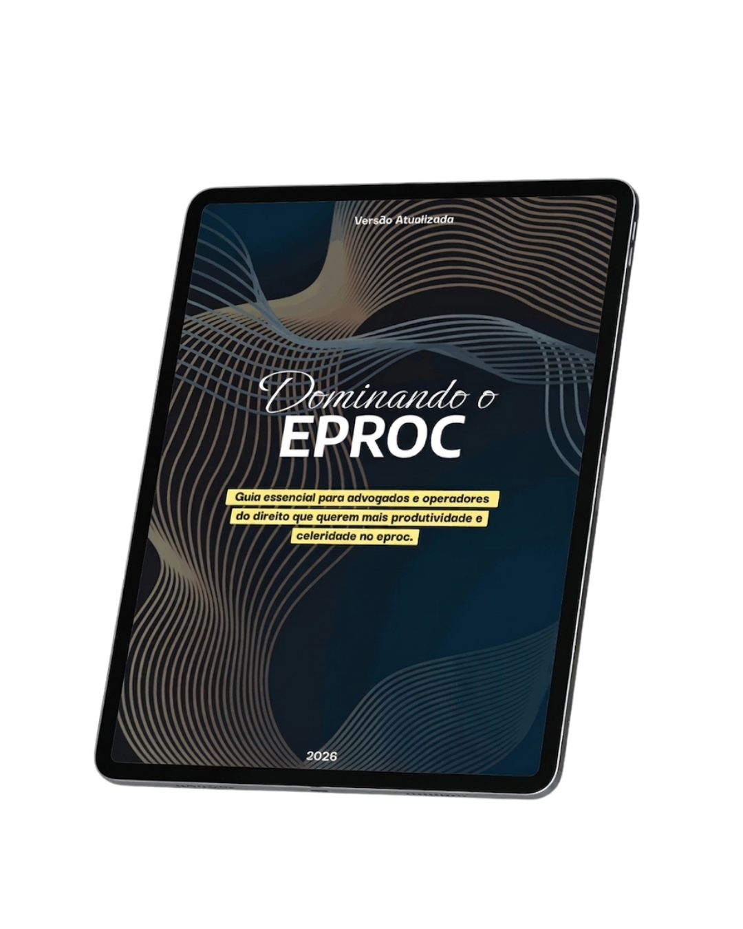 eBook Dominando Eproc no tablet